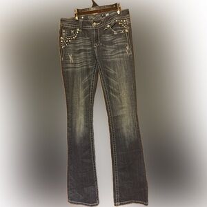 Miss Me Dark Wash Boot Cut Jeans